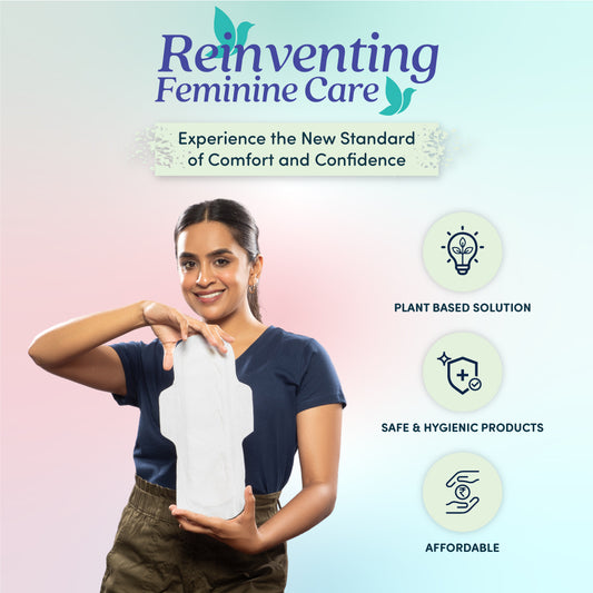 Bliss Natural Sanitary Combo Pack | Fluffy L - XL - XXL (Each Pack contains 6 Pads)