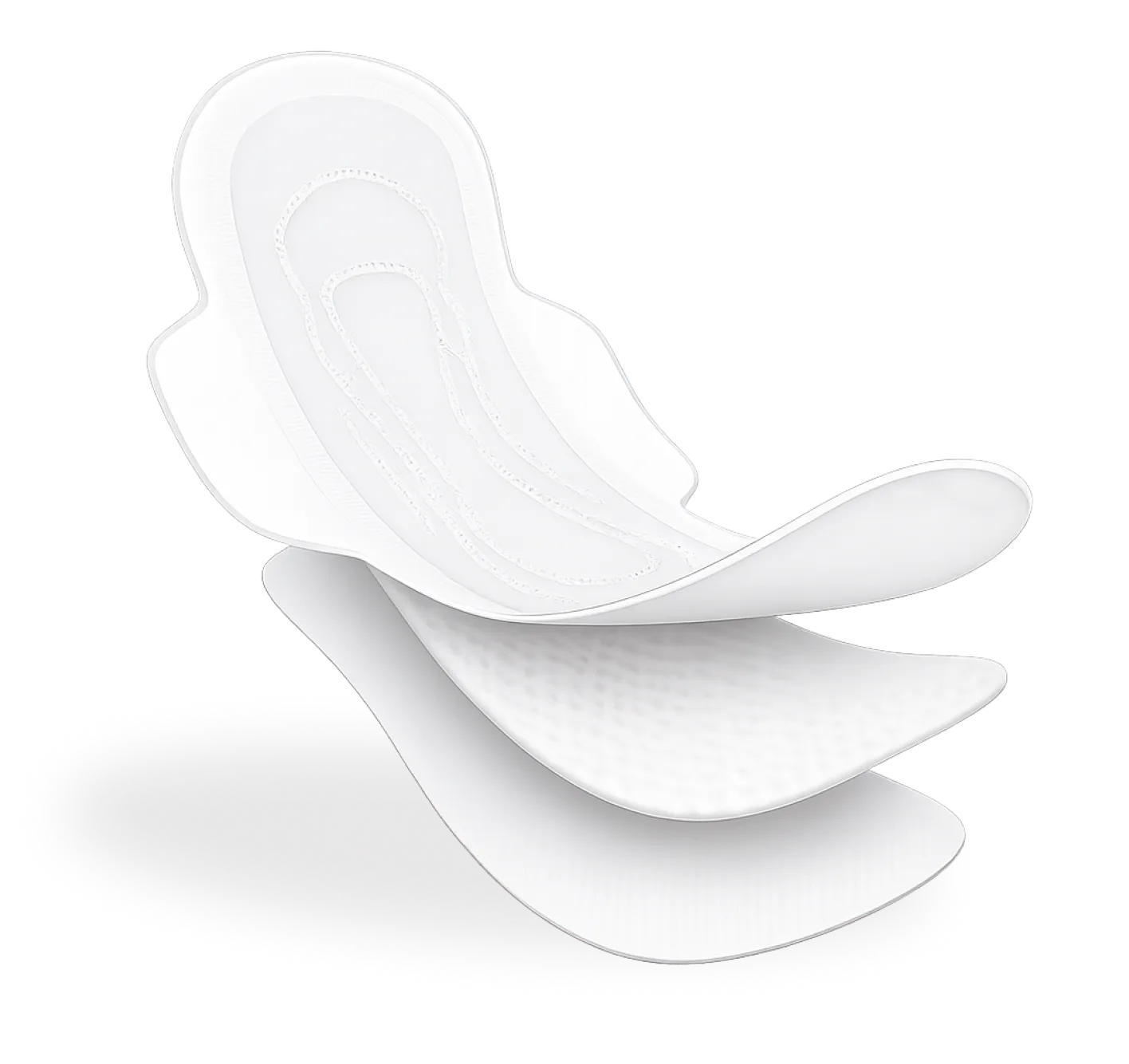 Bliss Natural pad layers