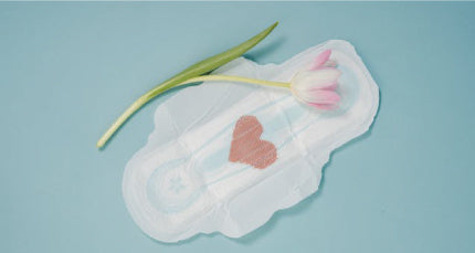 Heavy Flow Sanitary Pads for Sensitive Skin