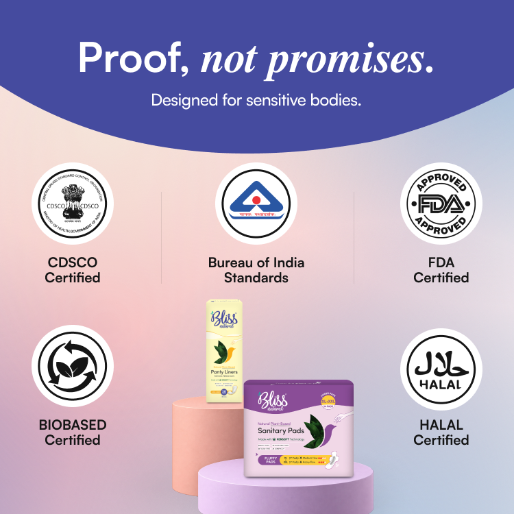 Period Care Combo | 17XL+ XXL Pads + 20 Liners | Natural Plant-Based, Rash-Free
