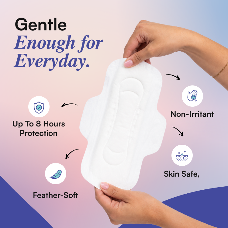 Fluffy Jumbo  XXL Sanitary Pads (34) + Long Panty Liners (20) | Toxic Free