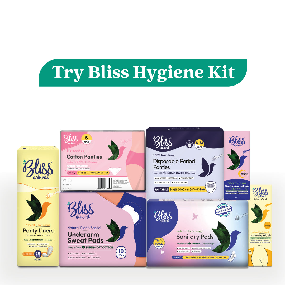Bliss Natural Compelte Hygiene Kit For Women