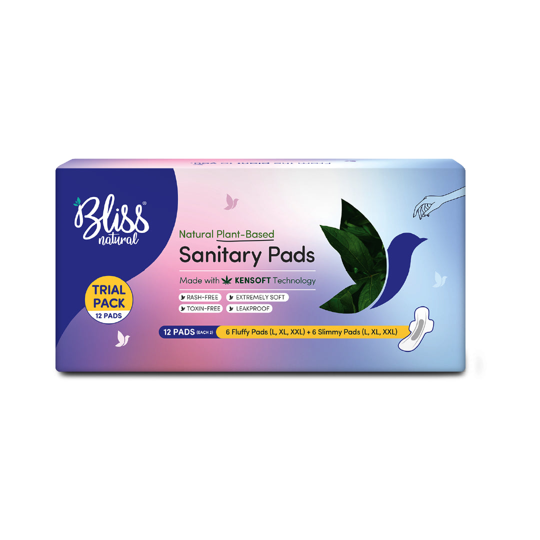 Sanitary Pads Trial Pack of 12