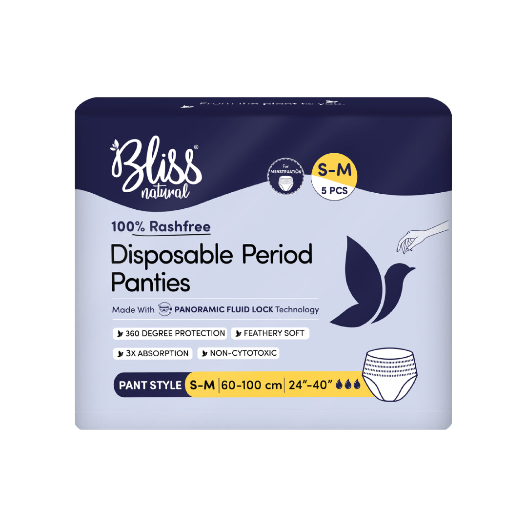 Bliss Natural Disposable Period panties 
