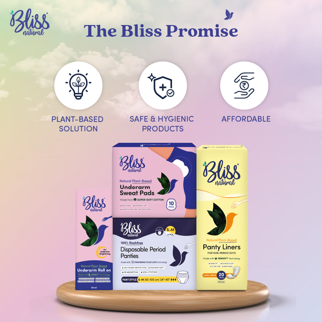 Bliss Natural plant-based hygiene products for women