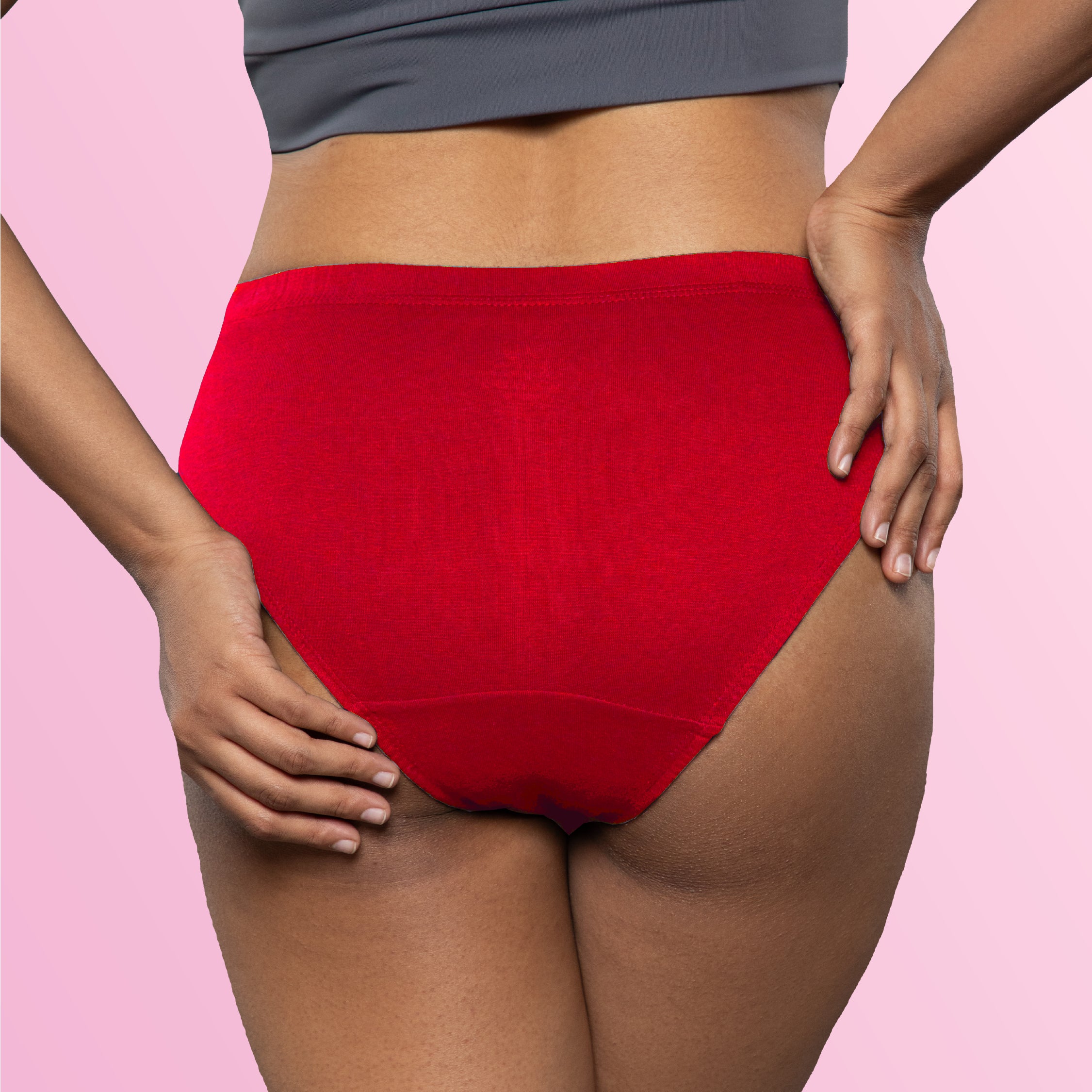 Pink & Red Cotton Panties for Women – Pack of 2