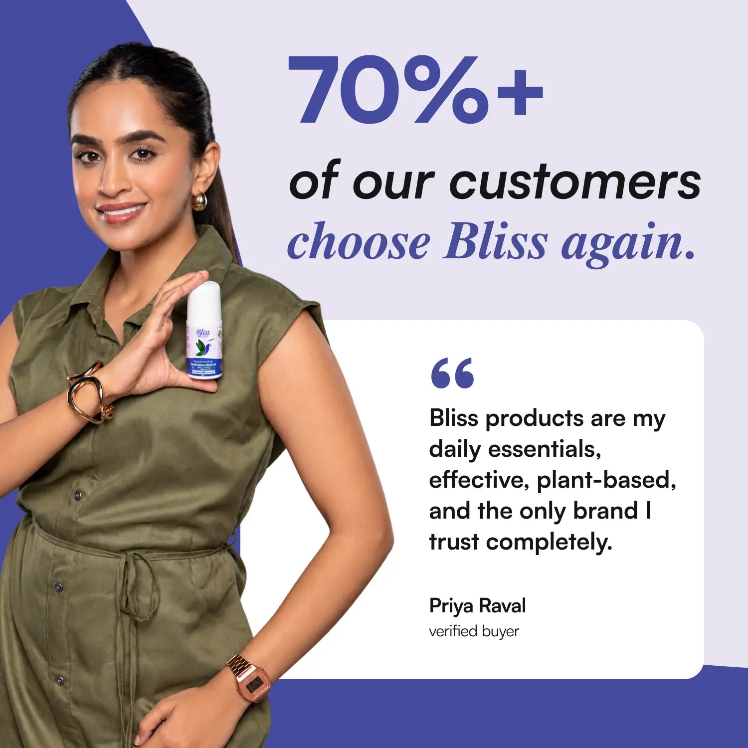 Underarm Roll-On for Women (50 ml) | Daily Care