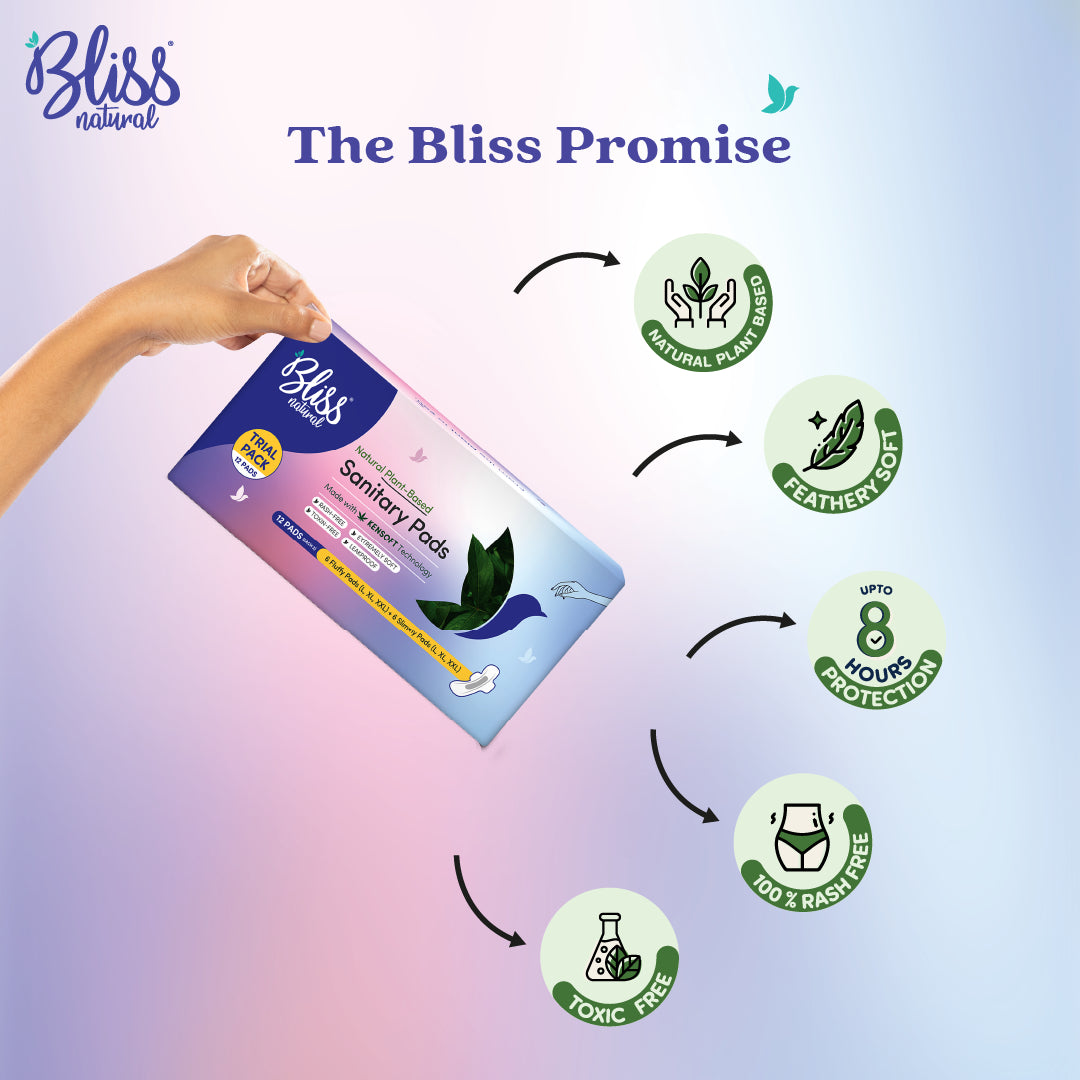 Sanitary Pads Trial Pack of 12