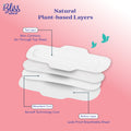 Layers of Plant Based Sanitary Pads