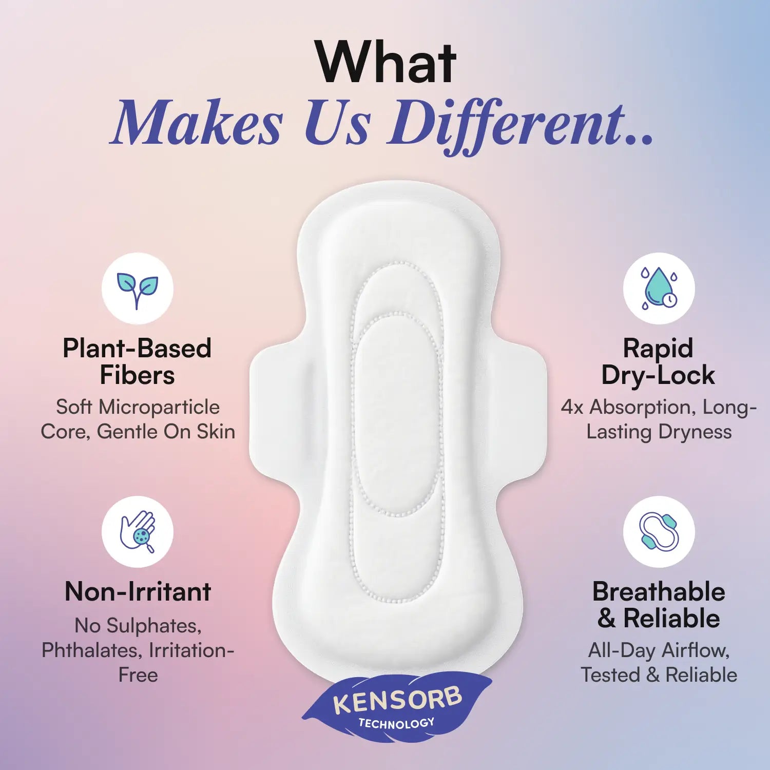 Sanitary Pads Trial Pack of 12