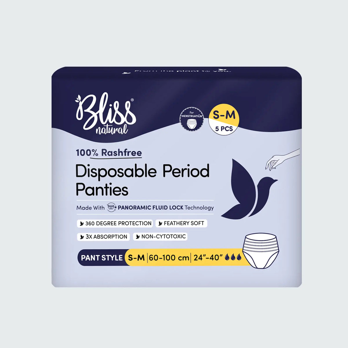 Disposable Period Panties for Women (Pack of 5) | Light Weight
