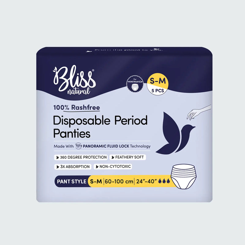 Disposable Period Panties for Women (Pack of 5) | Light Weight