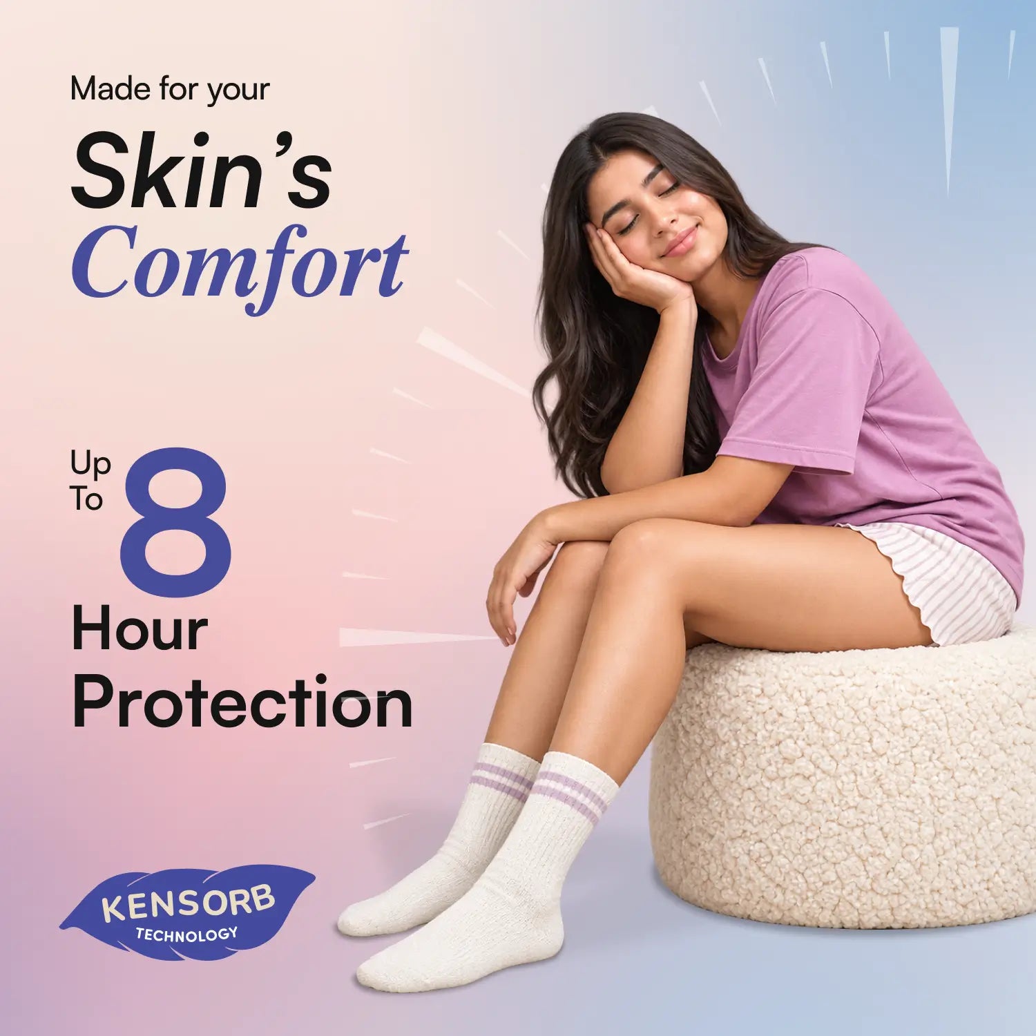 Sanitary Pads for Women Trial Pack (L, XL, XXL) | Feathery Soft