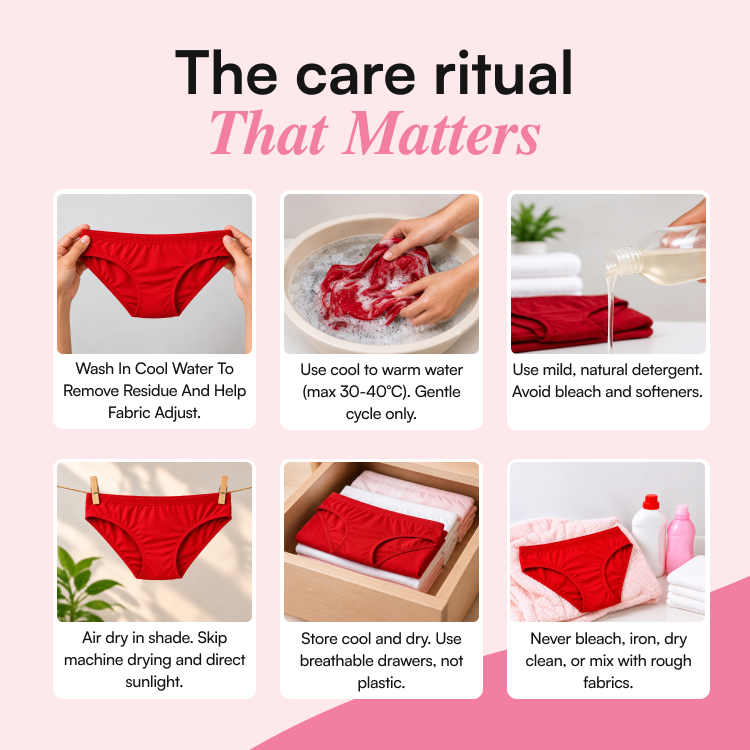 Pink & Red Cotton Panties for Women – Pack of 2