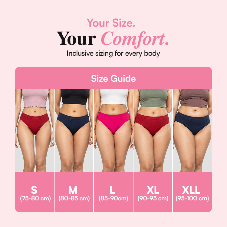 Blue & Pink Cotton Panties for Women – Pack of 2