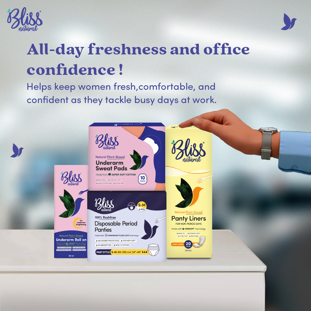 Bliss Natural Office Essentials Hygiene Kit for Women products