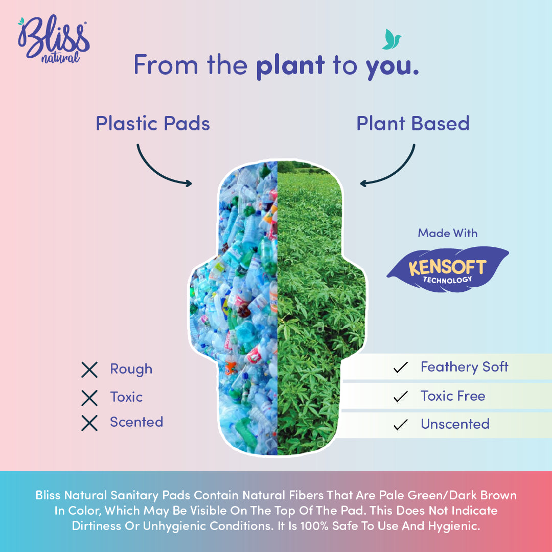 Bliss Natural sanitary pads 