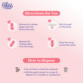 Bliss natural pad usage instructions 