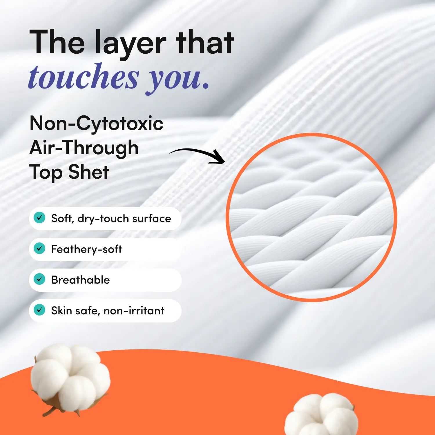 Maternity Pads for Women (Pack of 10) |  Rash-Free
