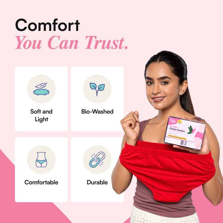 Pink & Red Cotton Panties for Women – Pack of 2