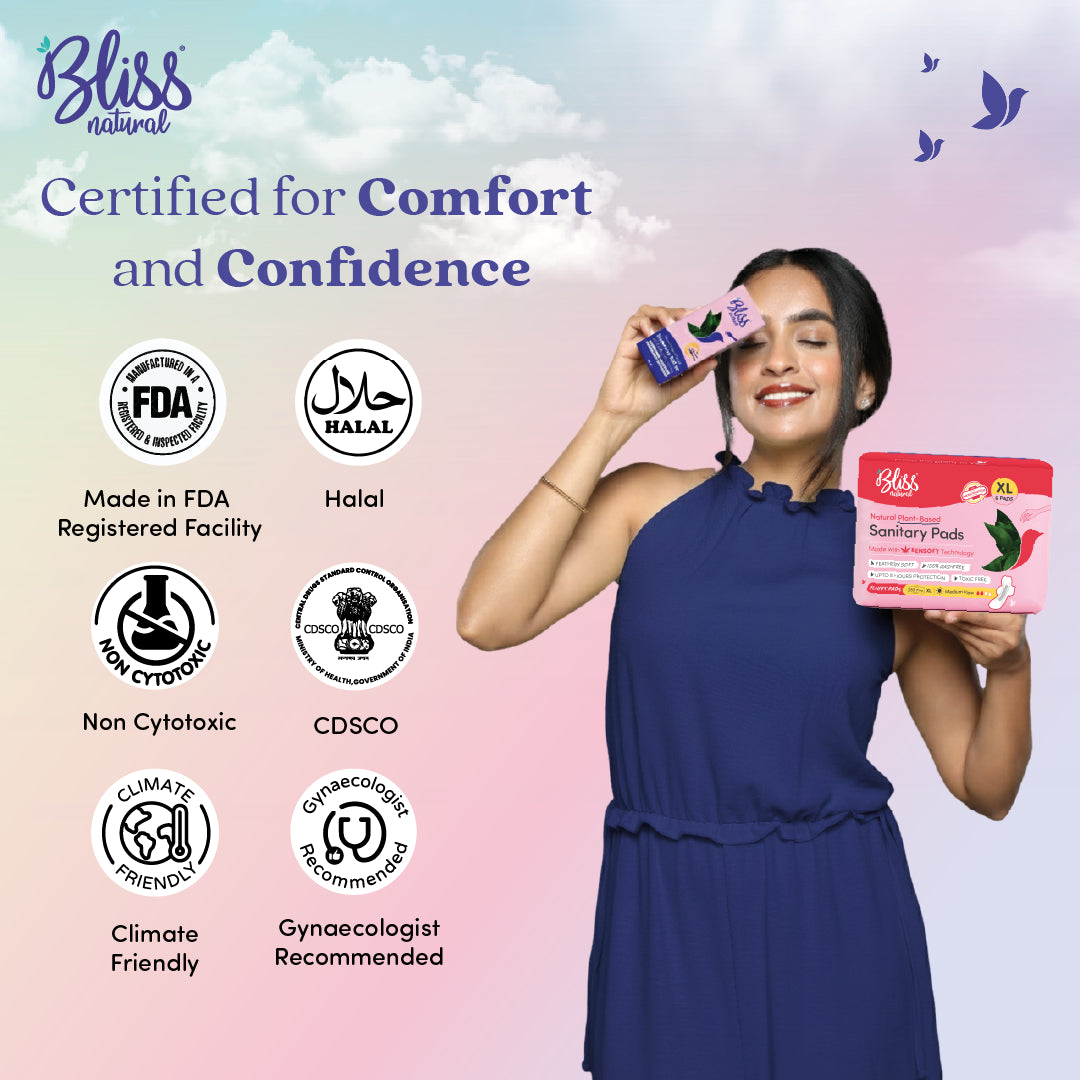 Bliss Product Certified for Comfort and Confidence