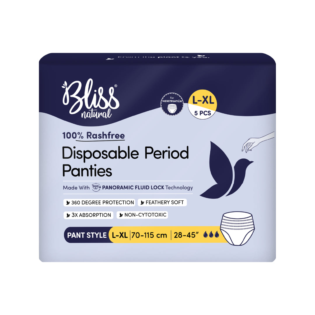 Bliss Natural 360° protection Disposable  period panties
