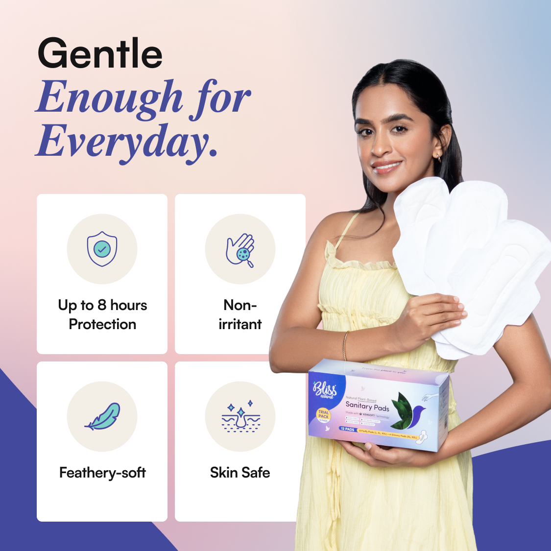 Sanitary Pads Trial Pack of 12