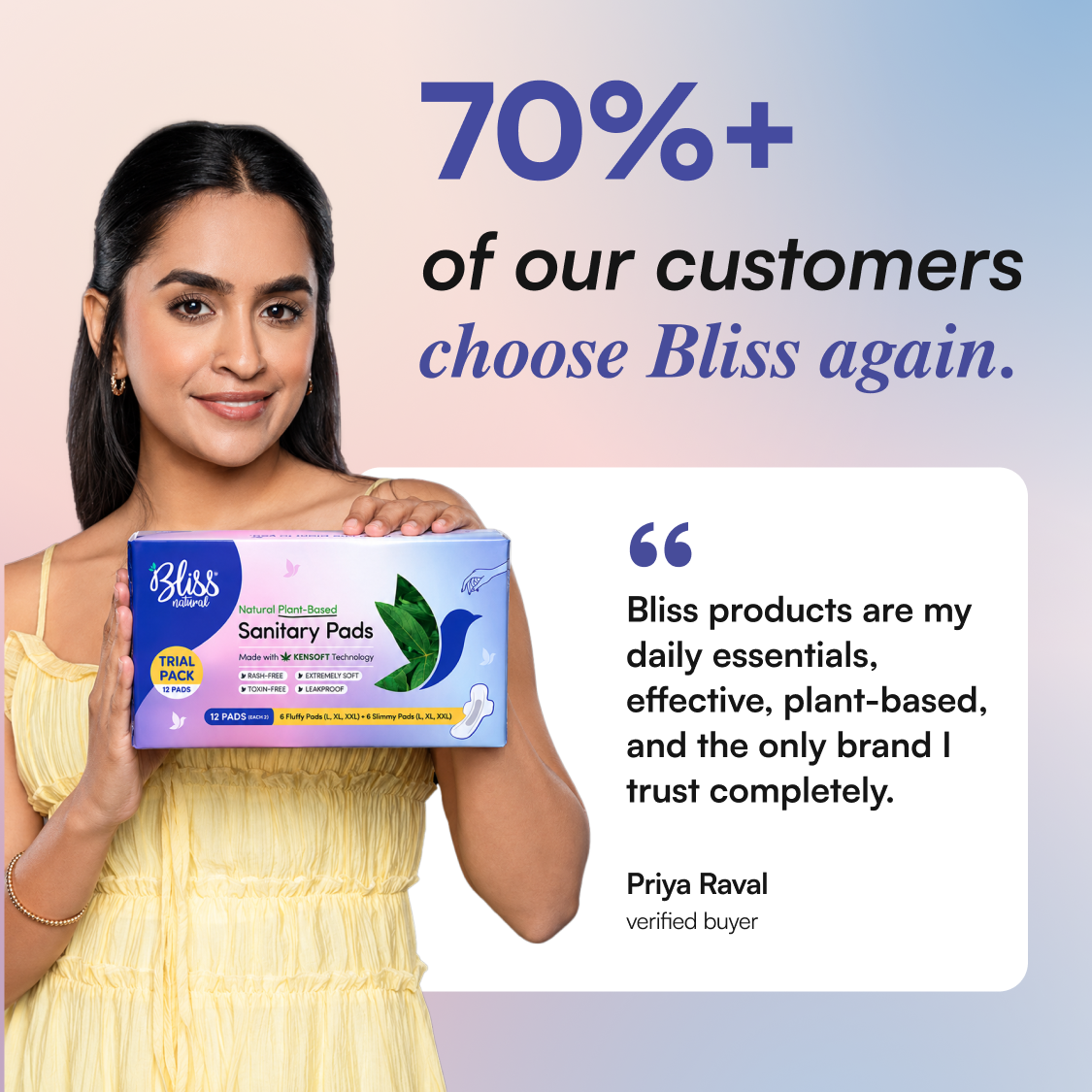 Sanitary Pads Trial Pack of 12