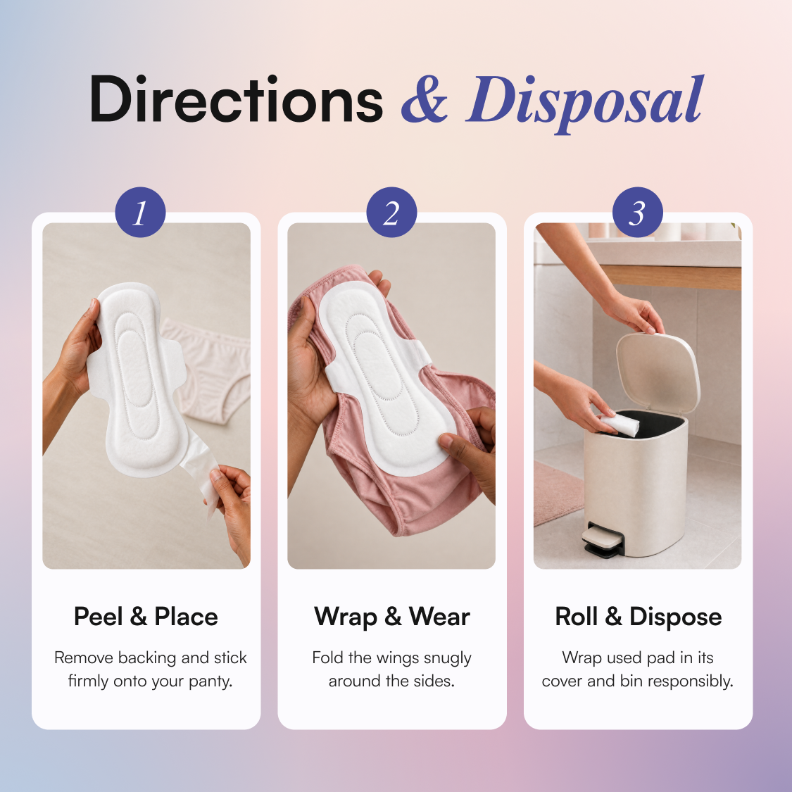 Sanitary Pads Trial Pack of 12