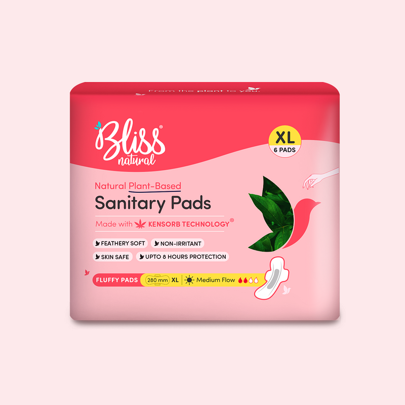 XL Sanitary Pads for Women (6 Pads) | Rash-Free