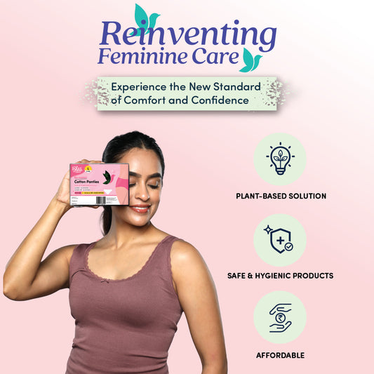 Bliss Natural Cotton Panties | Pack of 2