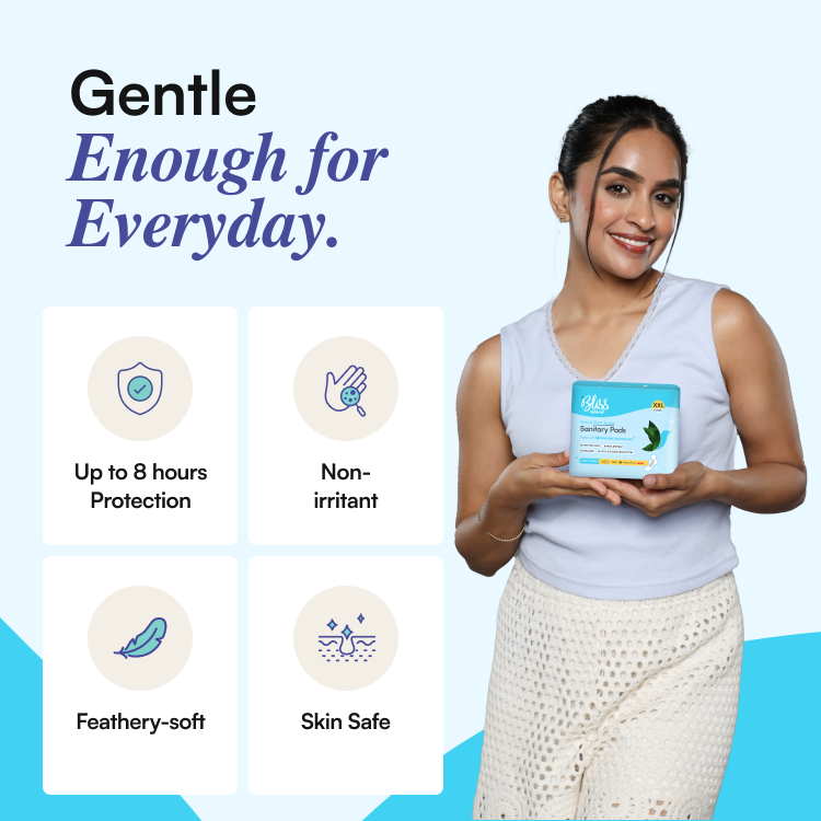 XXL Sanitary Pads for Women (6 Pads) | Leak-Proof